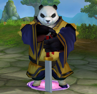 Panda Fighter pet Ether Saga Online